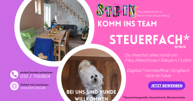 Steuerberaterin Britt Stein 10405 Berlin