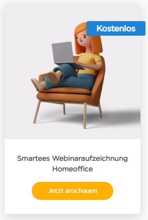 Badge Webinaraufzeichnung Homeoffice